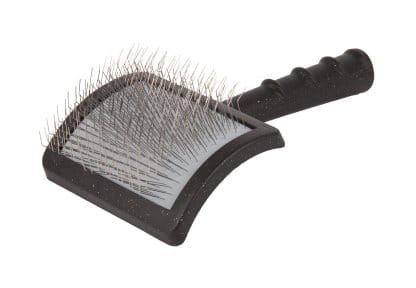 YENTO-Mega Pin Tangle Teaser Slicker Large - uszkárkefe, hosszú tűkkel, nagy méretű, kemény!