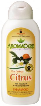 PPP AromaCare™ Citrus Flea Defense Sampon, 13.5 oz. (400 mL) PARABEN MENTES!