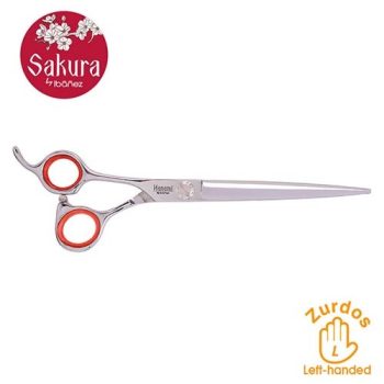   SAKURA Line- HANAMI Egyenes olló 7.5'  (18 cm) Balkezes!