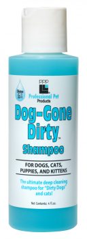 PPP Dog-Gone Dirty™ Sampon, 4 oz. (118 mL) Keverési arány 32-1