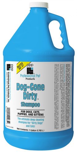 PPP Dog-Gone Dirty™ Sampon, 1 gal.  (3.785 L) Keverési arány 32-1