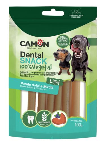 CAMON FOGTISZTÍTÓ ÉDESBURGONYA HENGER ÁFONYÁVAL TÖLTVE 100G