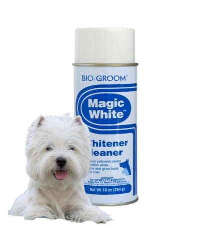 Bio-Groom - Magic White - színező spray ( por)- fehér szőrzethez, 284 g