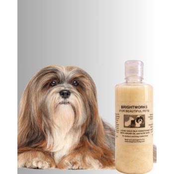   BRIGHTWORKS Liquid Gold Konditionáló  – Argan olaj & Aloe vera  500 ml.