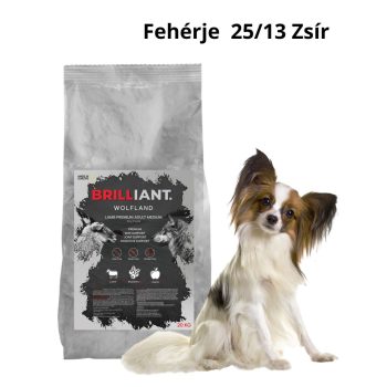 BRILLIANT WOLFLAND LAMB Bárány -PREMIUM ADULT, MEDIUM 20KG