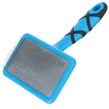   Groom Professional Flat Slicker Brush  Large-Soft -  puha uszkárkefe, nagy