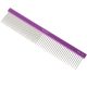 MADAN Professzionális könnyű aluminium fésű 19 cm, vegyes fogtávolság ( 50/50)