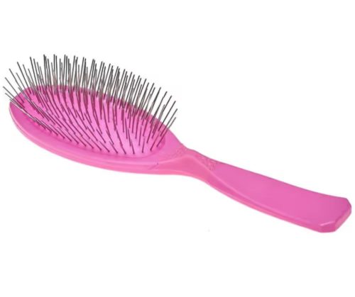 MADAN'S Large Pin Brush- Nagy tűs kefe, Puha, Pink