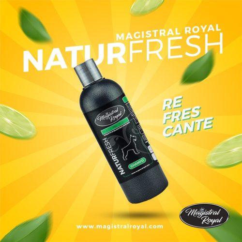 Magistral Royal Natur Fresh- Bolha és kullancs riasztó repellens Sampon 1 liter