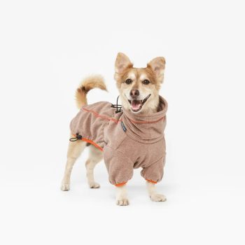 NOMAD TALES -  Toffee polár kutyakabát 50 cm