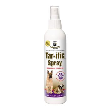   PPP Tar-ific Skin Relief Spray 237 ml - egy spray, amely megnyugtatja a kutyák bőrirritációit