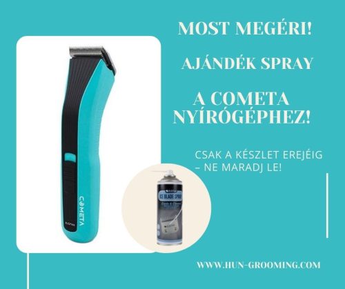 IBANEZ Cometa- Üstökös! Állatnyíró, nagyteljesítményű, akkus nyírógép- Most AJÁNDÉKKAL!
