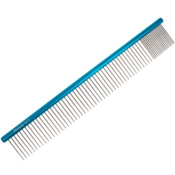   Trim -Miranda,  nagy alumínium fésű 80/20-as fogtávolsággal, 30 cm hosszú, Kék
