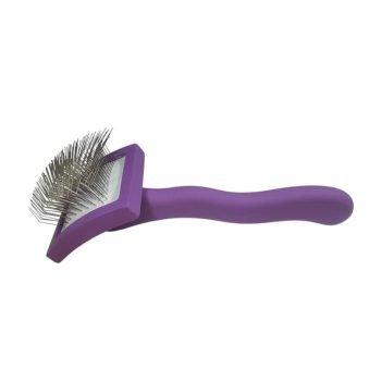 Easy Brush Kemény Uszkár kefe, Kicsi  (Lila szín)