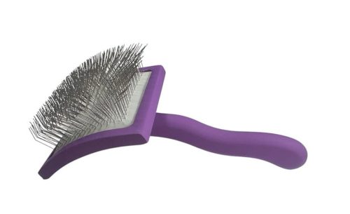 EASY Brush Kemény Uszkár kefe, hosszú tüskékkel, ( Nagy, L. Lila)