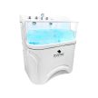 IBANEZ Spa, Ózon és Hydroterápiás kád, Mikrobuborékkal, led világítással ( Fehér)