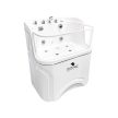 IBANEZ Spa, Ózon és Hydroterápiás kád, Mikrobuborékkal, led világítással ( Fehér)